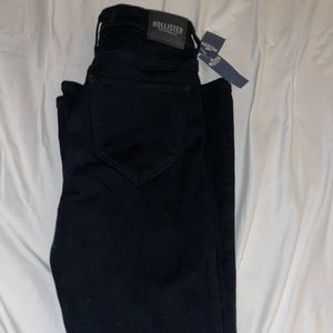 Black boot cut Hollister jeans